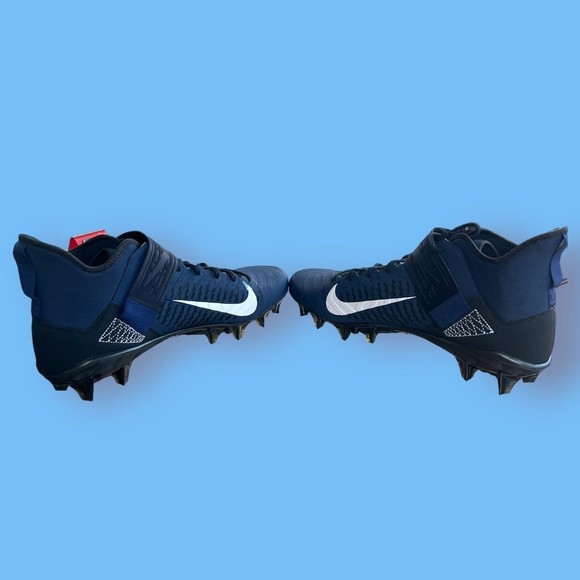 Men’s Nike Alpha Menace Pro 2 Mid Navy Blue Football Cleats Size 17 AQ3209-403 main image 7